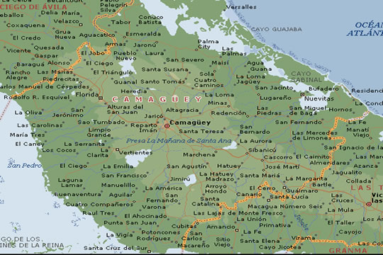 Maps of Camaguey