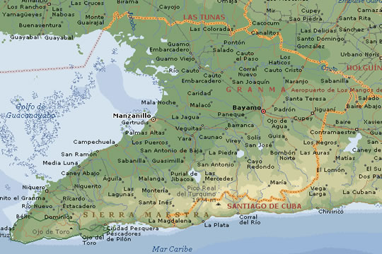 Maps of Granma