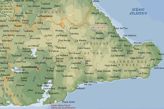 Maps of Guant�namo