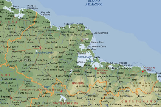 Maps of Holgu�n